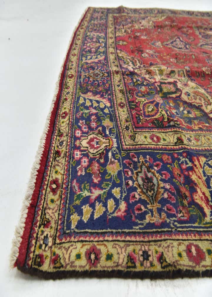 9' 6 x 12' 7 Hand Knotted Tabriz Persian Wool Rug