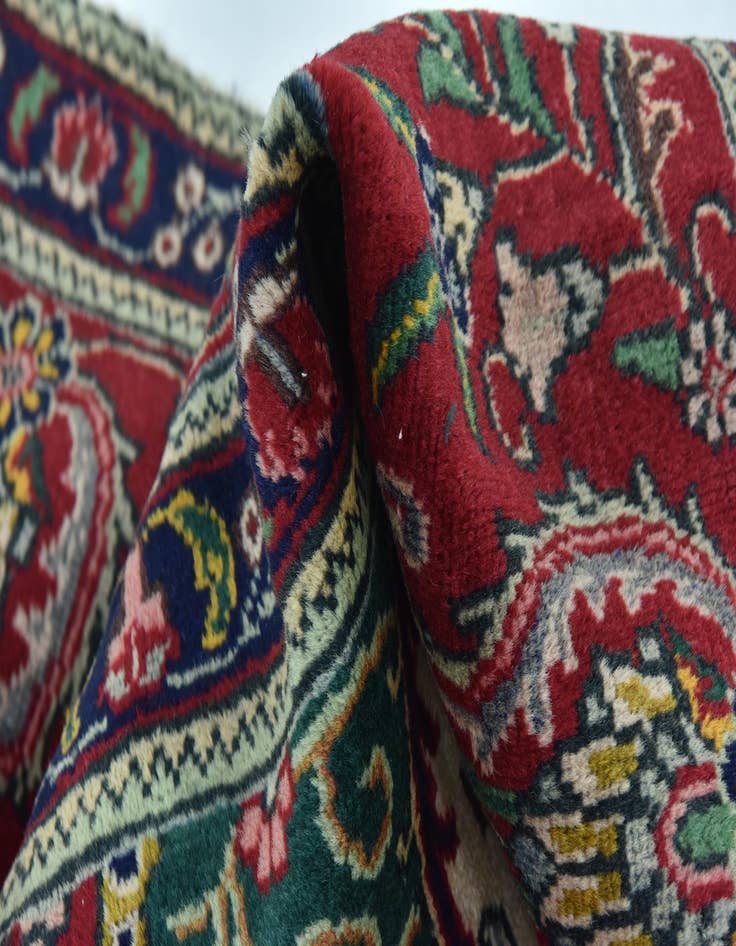 Detail image of 10' x 12' 9  Hand Knotted Tabriz Persian Wool Rug