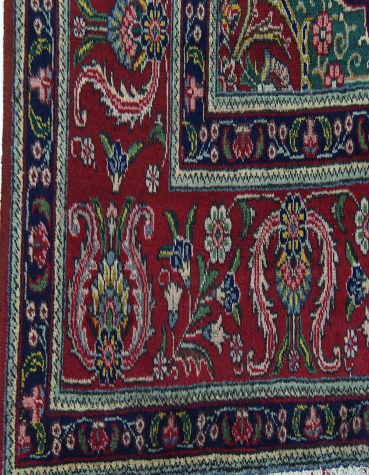 Detail image of 10' x 12' 9  Hand Knotted Tabriz Persian Wool Rug