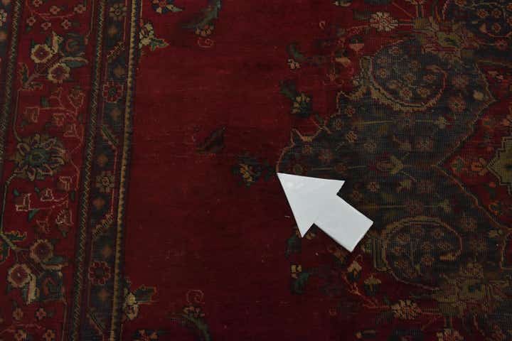 9' 8 x 11' 10 Hand Knotted Tabriz Persian Wool Rug
