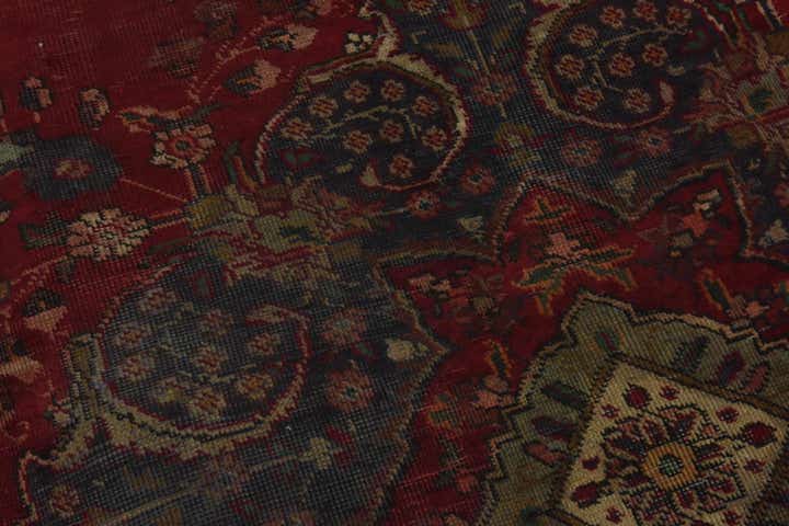9' 8 x 11' 10 Hand Knotted Tabriz Persian Wool Rug