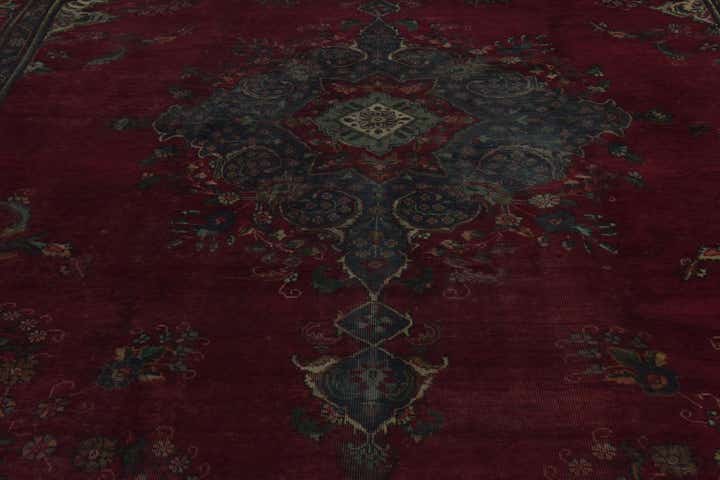 9' 8 x 11' 10 Hand Knotted Tabriz Persian Wool Rug