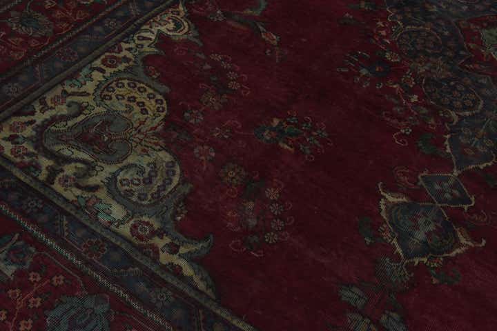 9' 8 x 11' 10 Hand Knotted Tabriz Persian Wool Rug