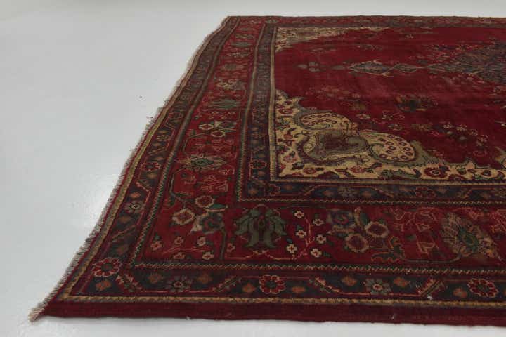 9' 8 x 11' 10 Hand Knotted Tabriz Persian Wool Rug