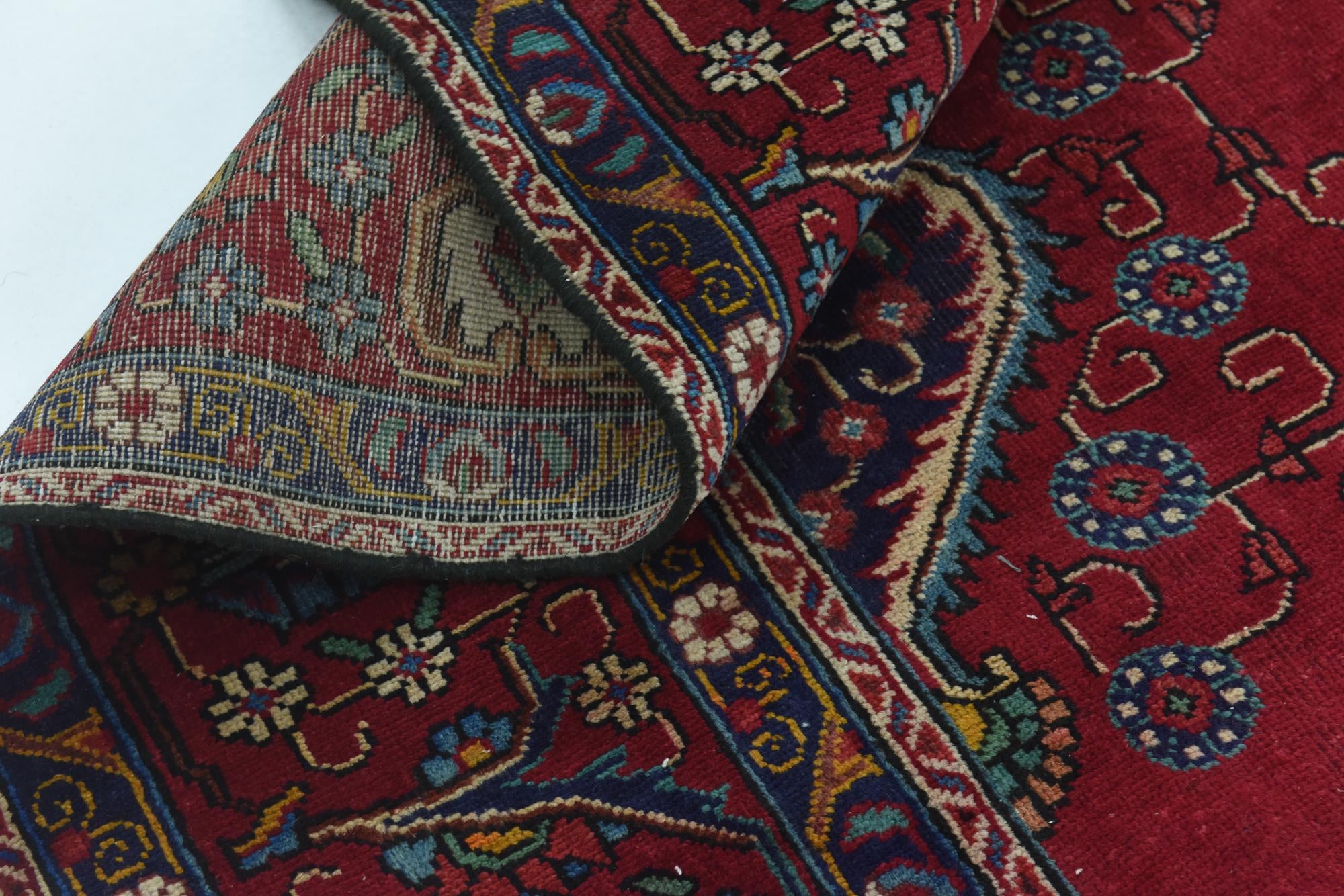 9' 9 x 12' 9 Hand Knotted Tabriz Persian Wool Rug