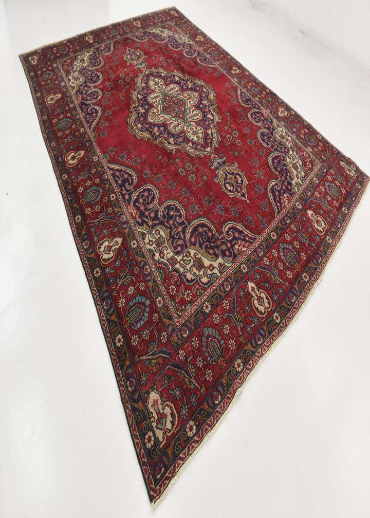 9' 9 x 12' 9 Hand Knotted Tabriz Persian Wool Rug