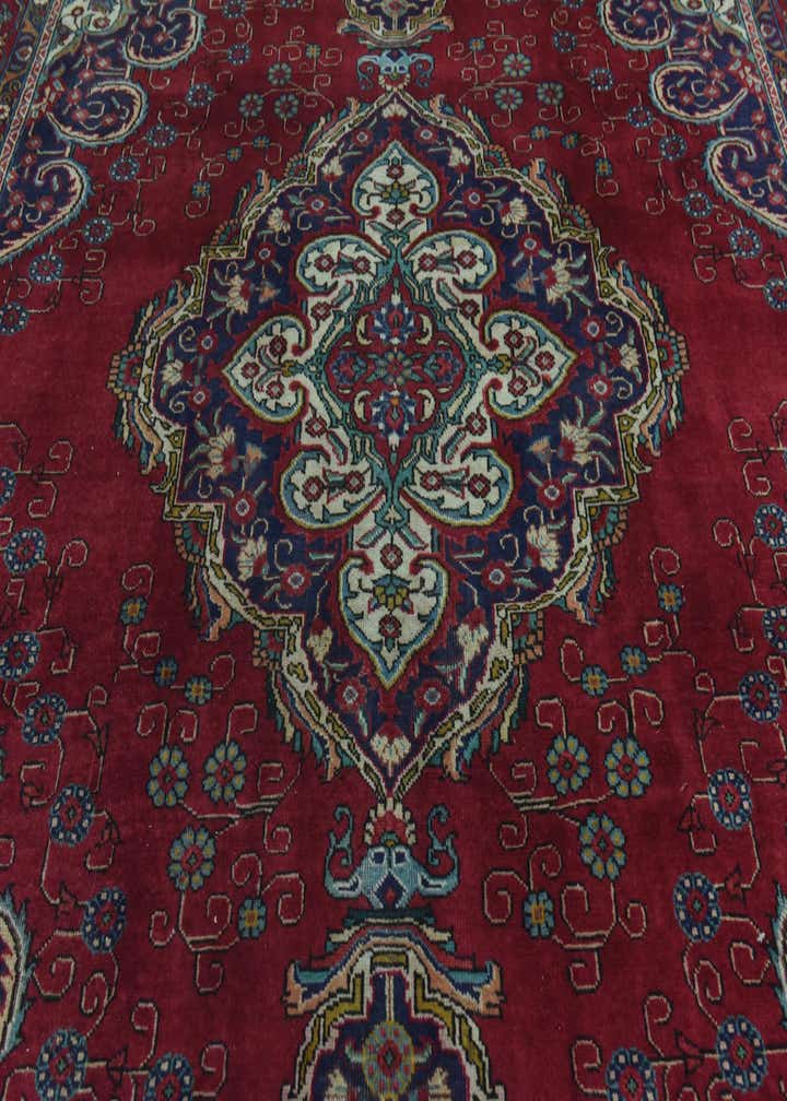 9' 9 x 12' 9 Hand Knotted Tabriz Persian Wool Rug