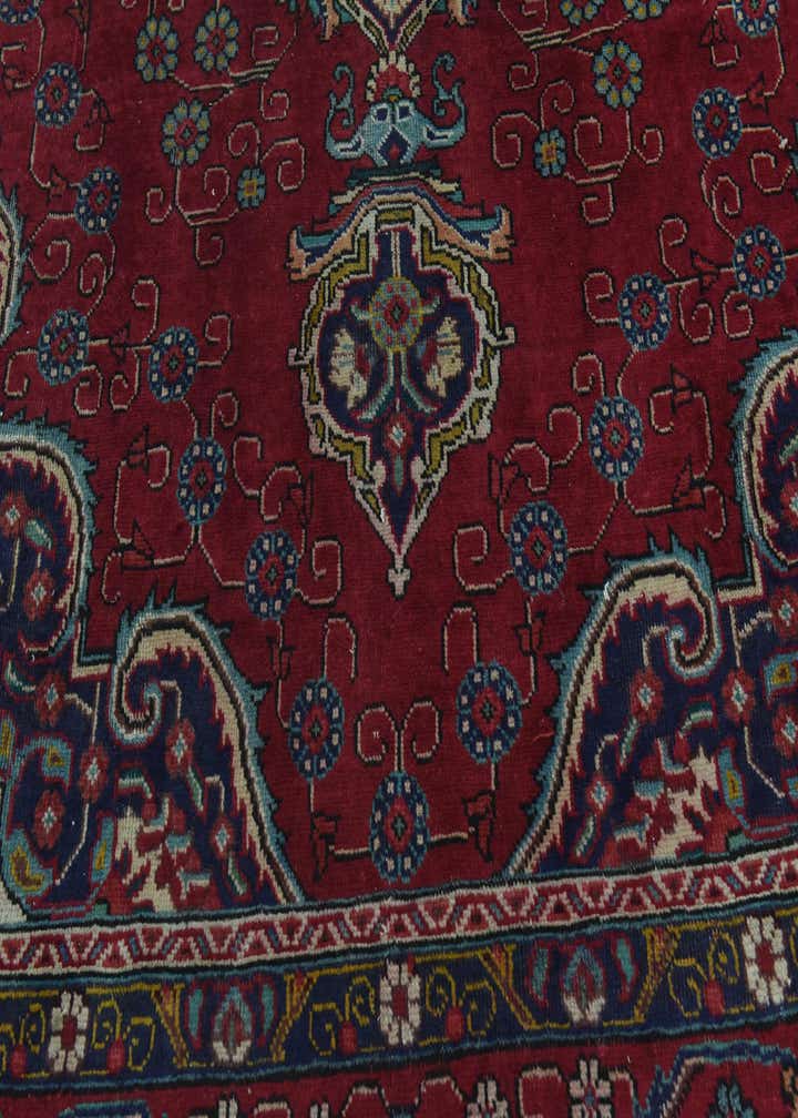 9' 9 x 12' 9 Hand Knotted Tabriz Persian Wool Rug