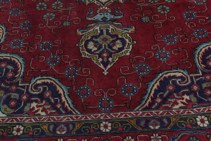 9' 9 x 12' 9 Hand Knotted Tabriz Persian Wool Rug