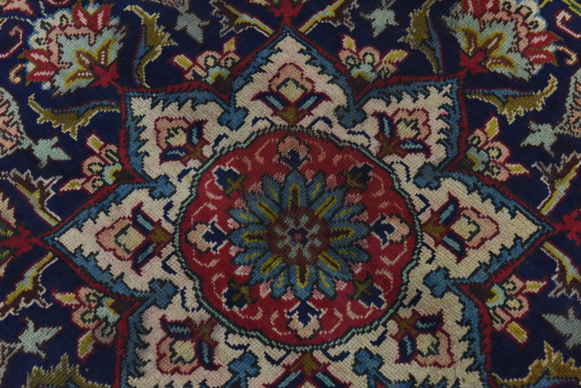 10' x 12' 6 Hand Knotted Tabriz Persian Wool Rug