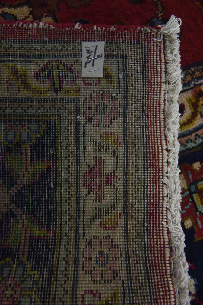 10' x 12' 6 Hand Knotted Tabriz Persian Wool Rug