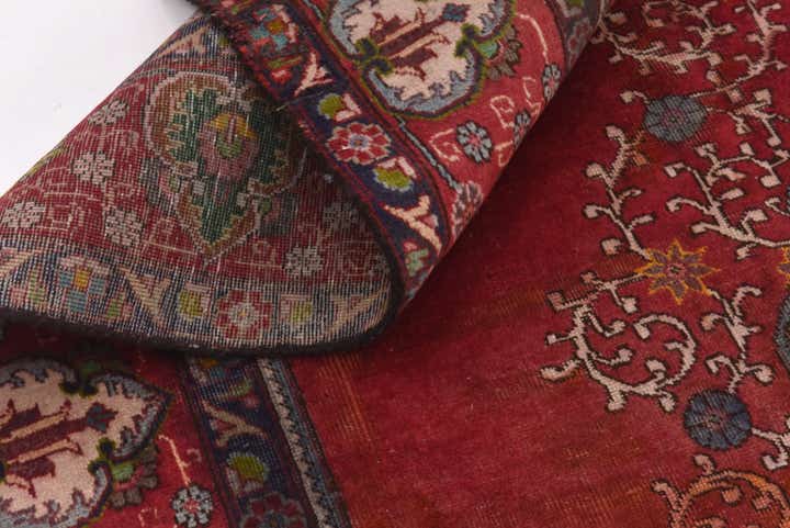9' 7 x 12' 8 Hand Knotted Tabriz Persian Wool Rug