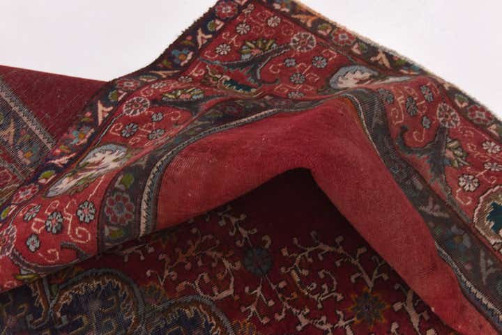9' 7 x 12' 8 Hand Knotted Tabriz Persian Wool Rug