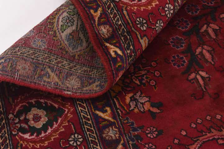 9' 7 x 13' 3 Hand Knotted Tabriz Persian Wool Rug