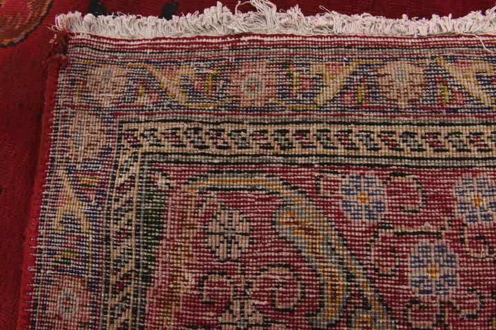 9' 7 x 13' 3 Hand Knotted Tabriz Persian Wool Rug
