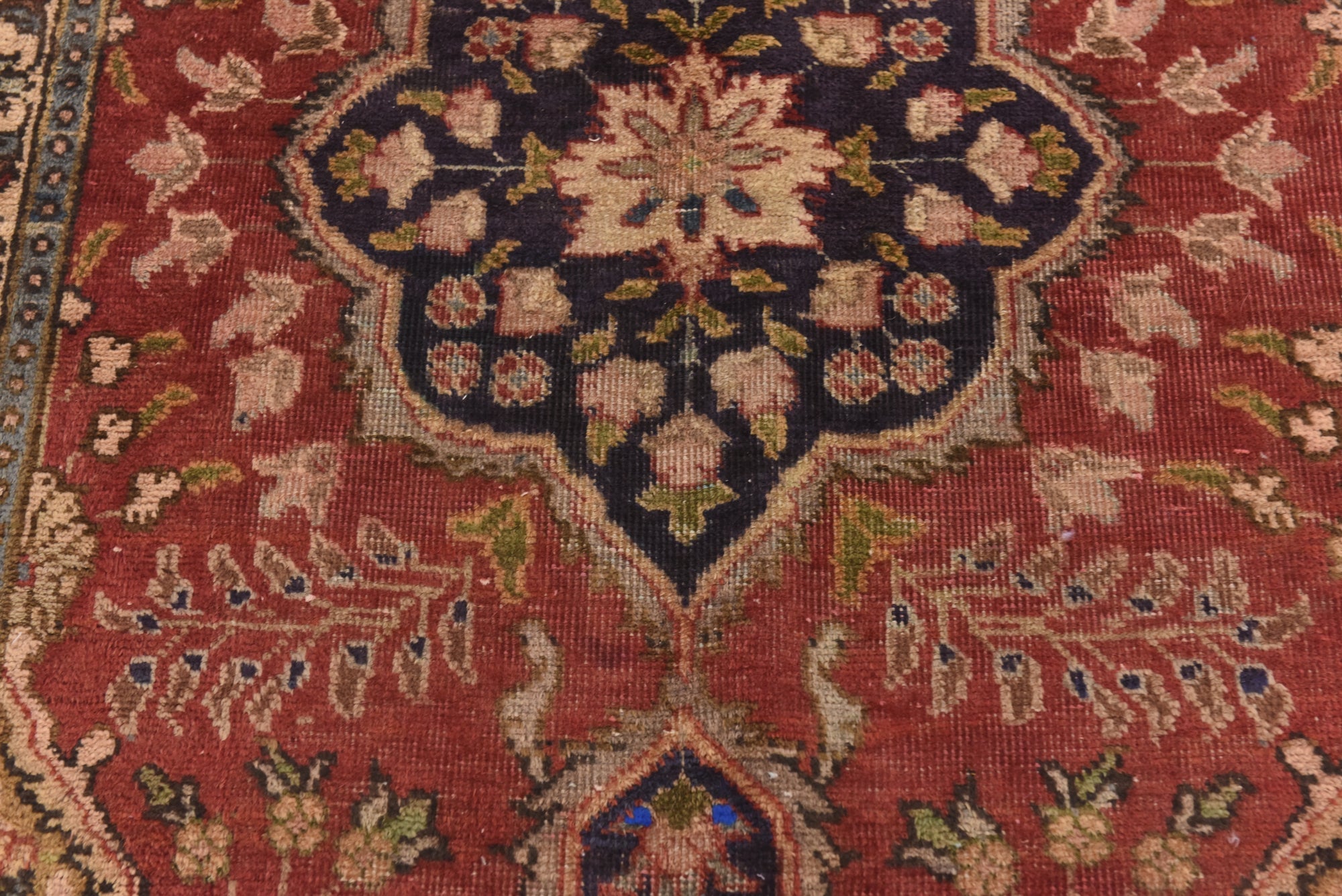 3' 3 x 4' 10 Hand Knotted Tabriz Persian Wool Rug
