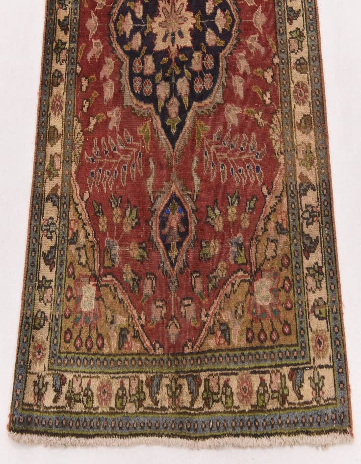 Detail image of 3' 3 x 4' 10 Hand Knotted Tabriz Persian Wool Rug