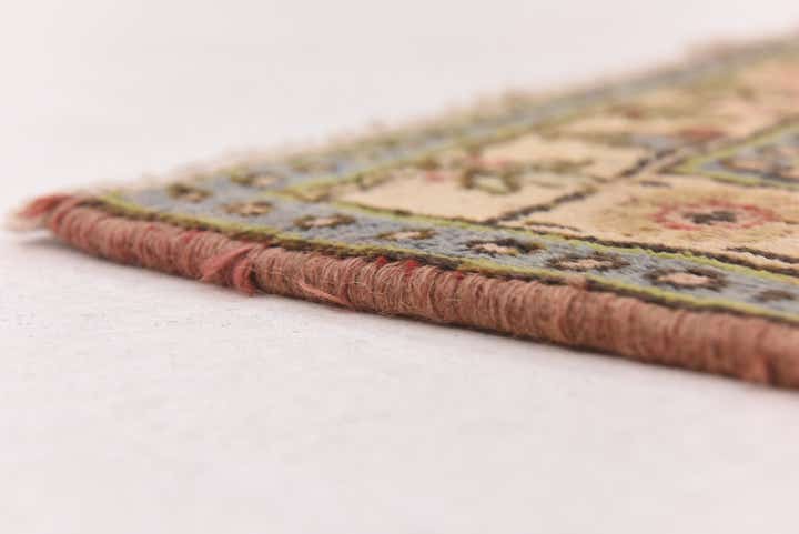 3' 3 x 4' 10 Hand Knotted Tabriz Persian Wool Rug