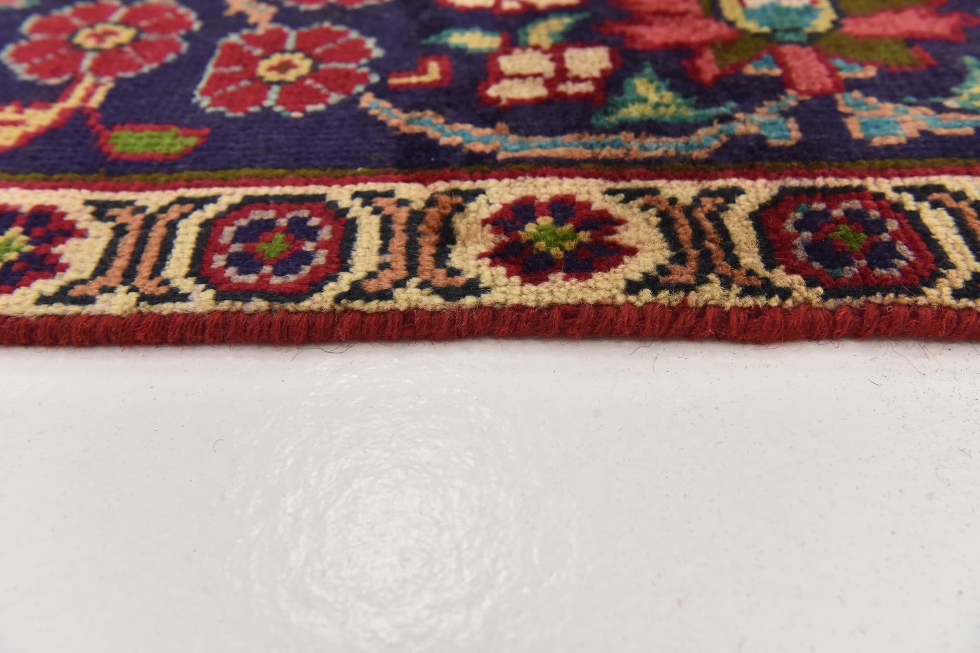 9' 8 x 12' 6 Hand Knotted Tabriz Persian Wool Rug