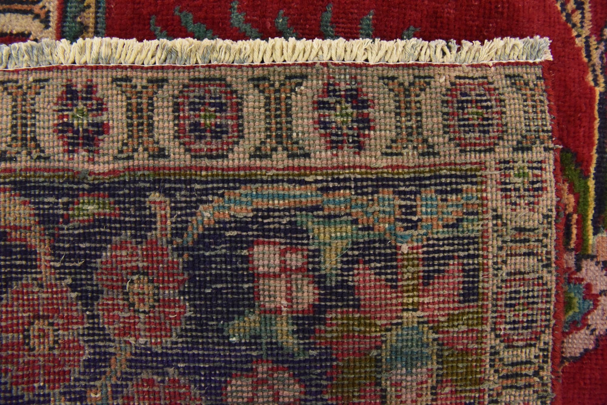 9' 8 x 12' 6 Hand Knotted Tabriz Persian Wool Rug