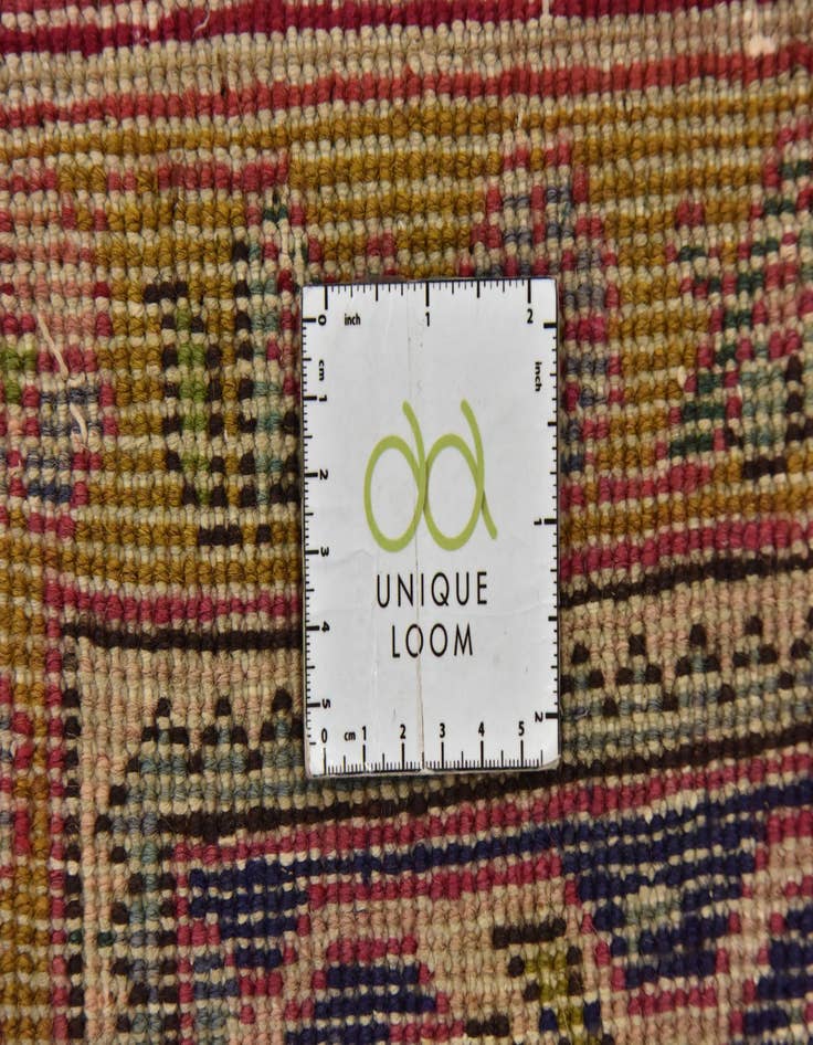 Detail image of 9' 7 x 12' 10  Hand Knotted Tabriz Persian Wool Rug