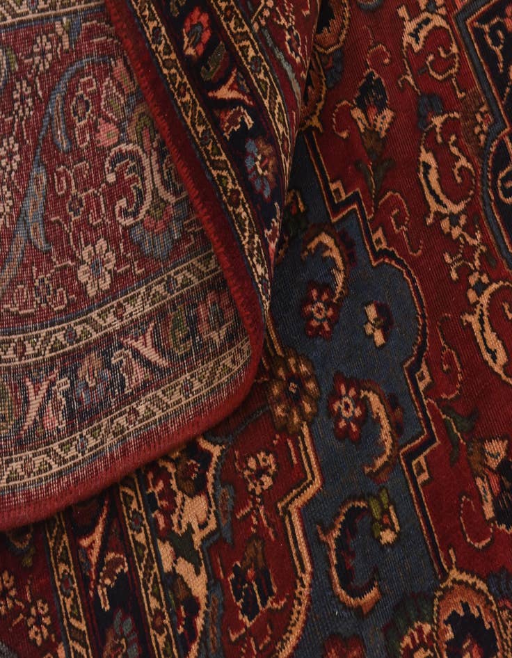 Detail image of 9' 9 x 13'  Hand Knotted Tabriz Persian Wool Rug