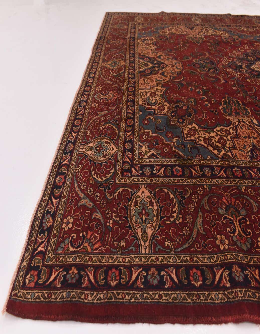 Detail image of 297cm x 395cm  Hand Knotted Tabriz Persa Wool Alfombra