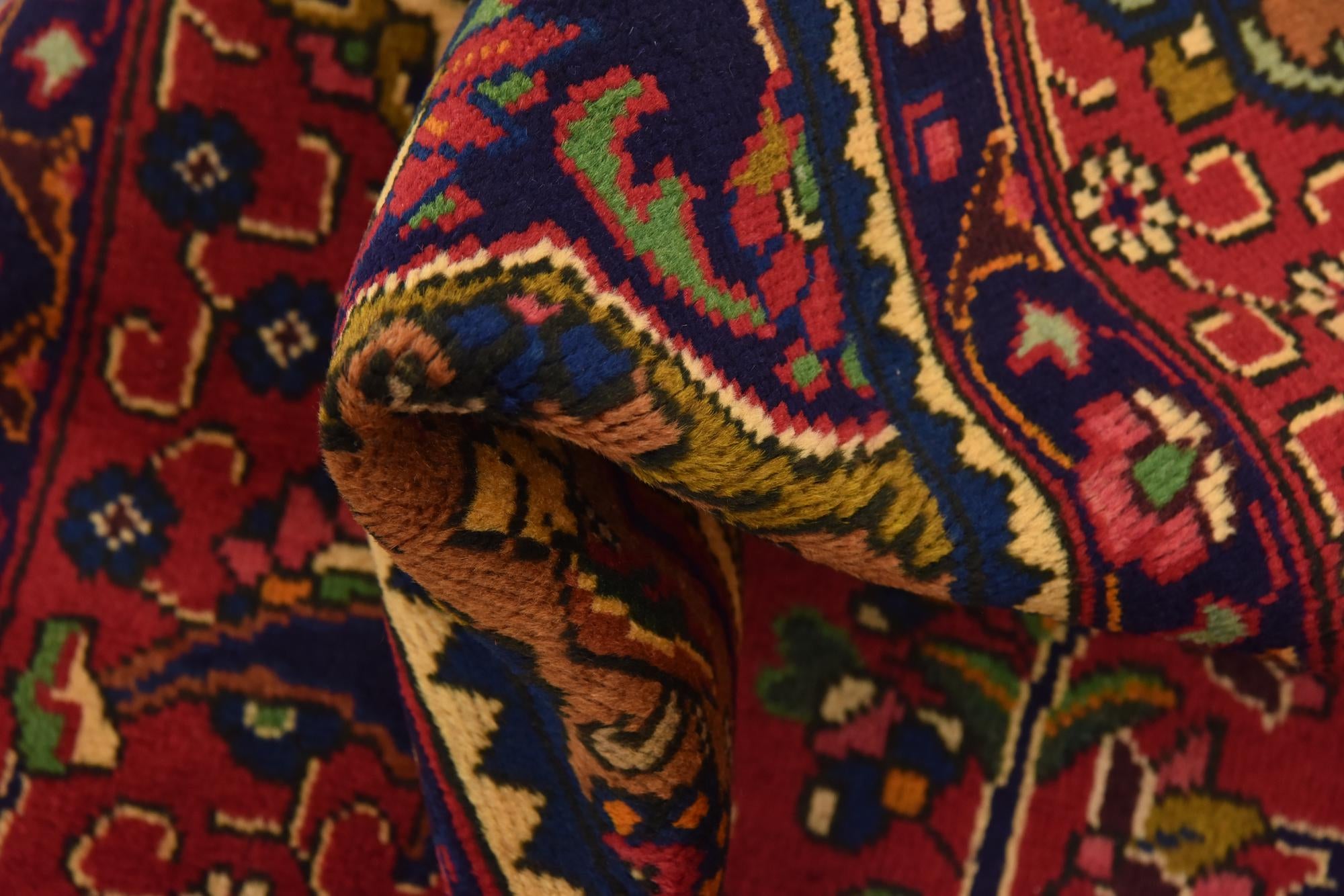 9' 6 x 13' Hand Knotted Tabriz Persian Wool Rug