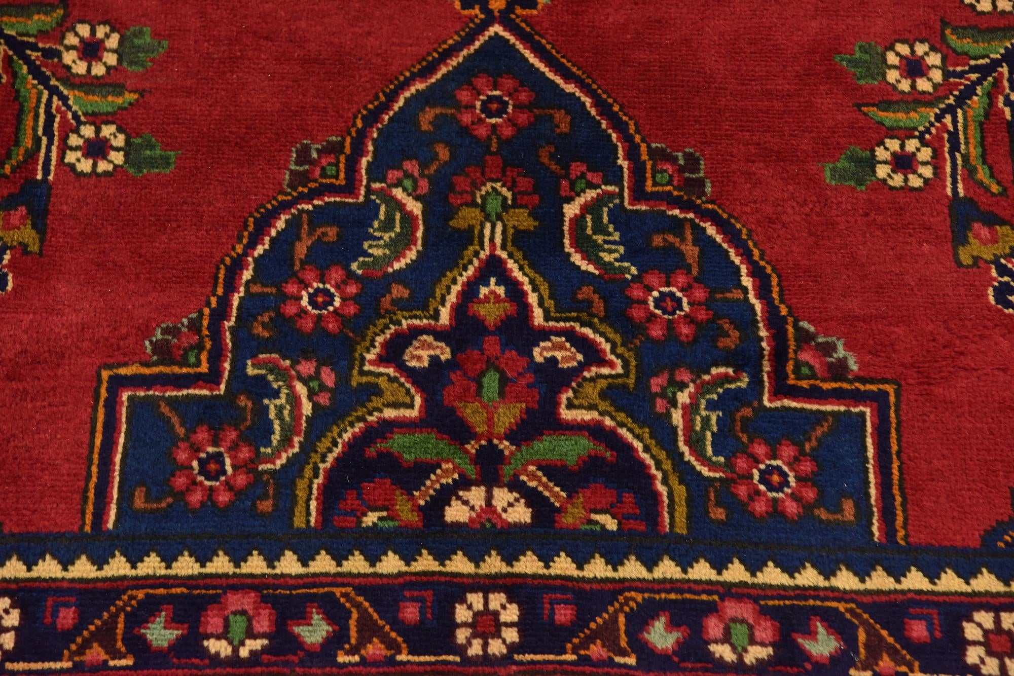 9' 6 x 13' Hand Knotted Tabriz Persian Wool Rug