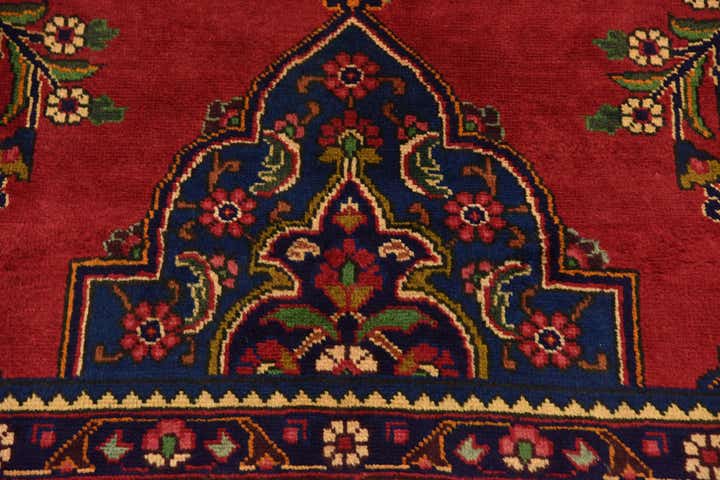 9' 6 x 13' Hand Knotted Tabriz Persian Wool Rug