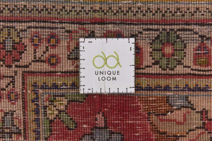 6' 8 x 9' Hand Knotted Tabriz Persian Wool Rug