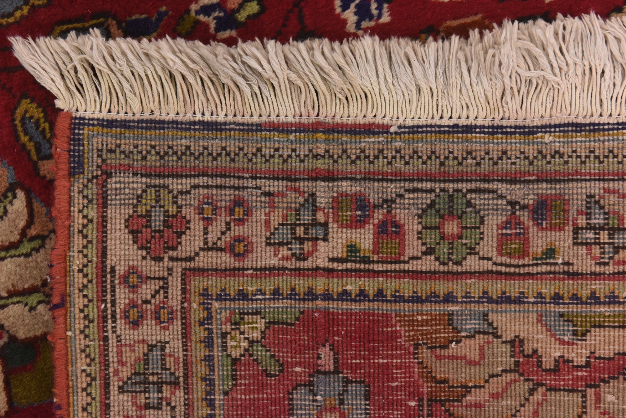 6' 8 x 9' Hand Knotted Tabriz Persian Wool Rug
