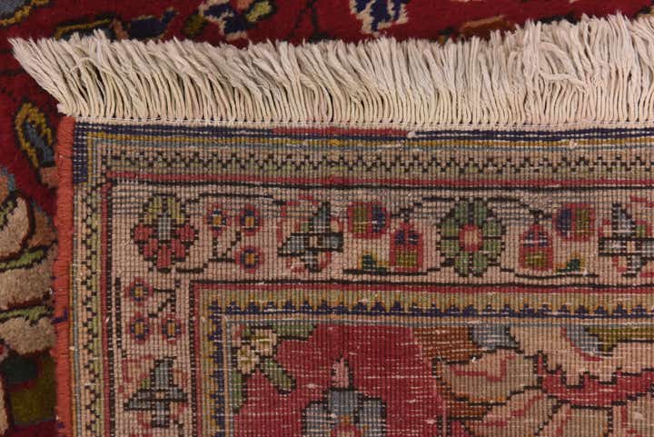 6' 8 x 9' Hand Knotted Tabriz Persian Wool Rug