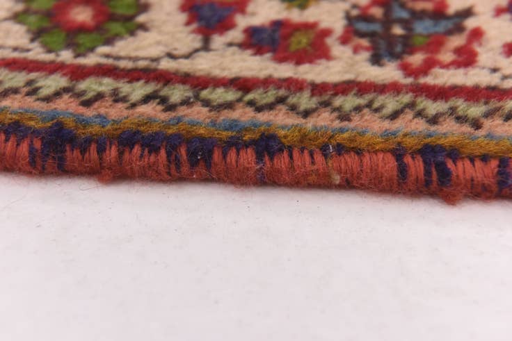 Detail image of 6' 8 x 9' Hand Knotted Tabriz Persian Wool Rug