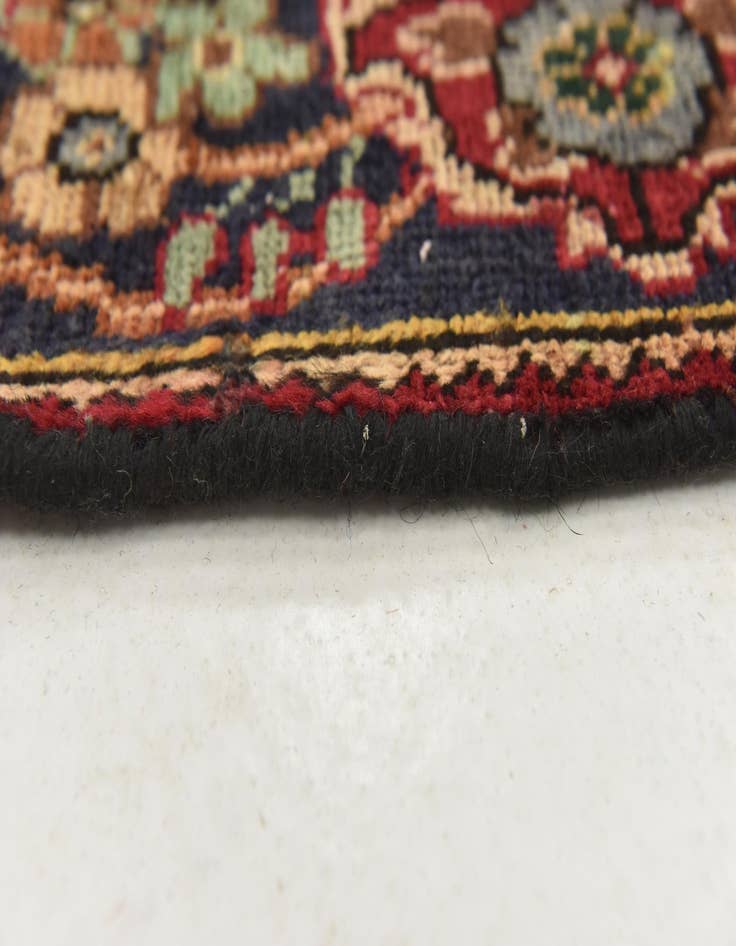 Detail image of 6' 4 x 9' 7 Hand Knotted Tabriz Persian Wool Rug