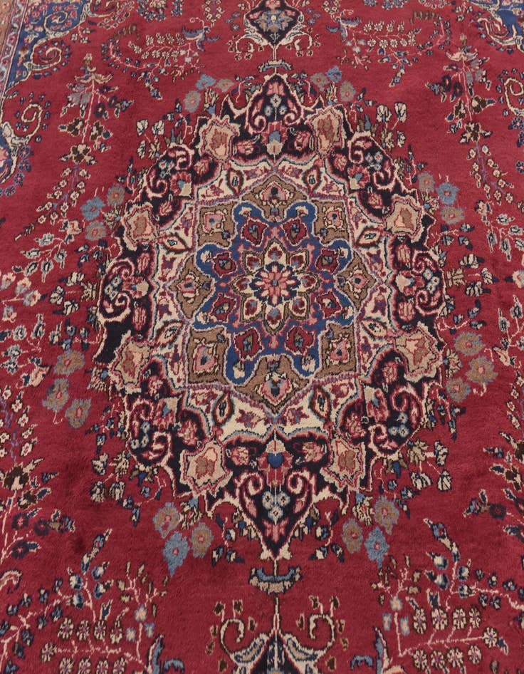 Detail image of 9' 10 x 12' 8  Hand Knotted Tabriz Persian Wool Rug