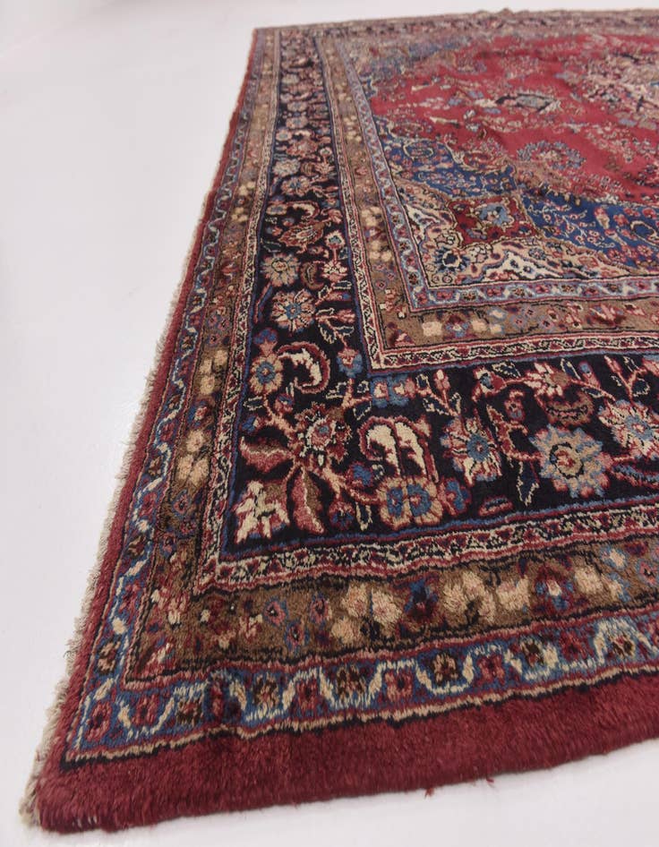 Detail image of 9' 10 x 12' 8  Hand Knotted Tabriz Persian Wool Rug