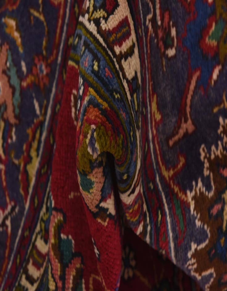 Detail image of 9' 7 x 12' 7 Hand Knotted Tabriz Persian Wool Rug