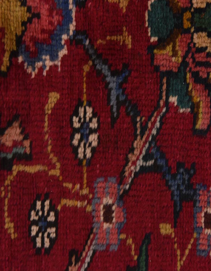 Detail image of 9' 7 x 12' 7 Hand Knotted Tabriz Persian Wool Rug