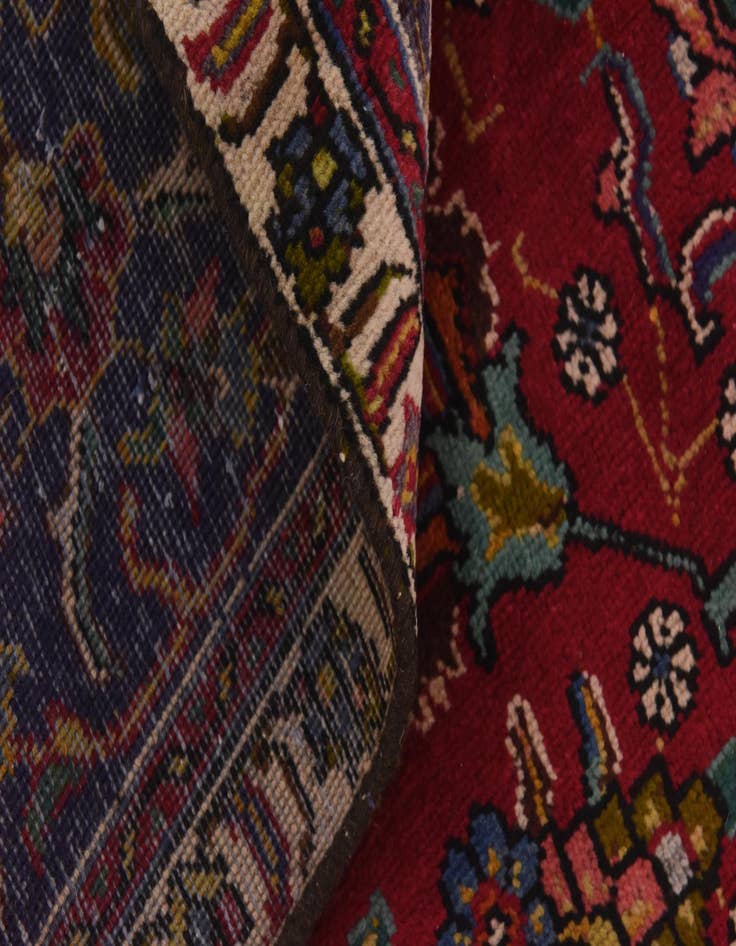 Detail image of 9' 7 x 12' 7 Hand Knotted Tabriz Persian Wool Rug