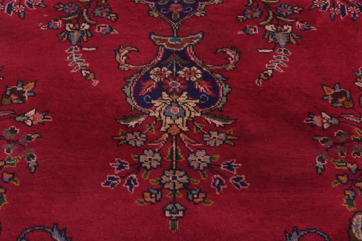 9' 7 x 12' 9 Hand Knotted Tabriz Persian Wool Rug
