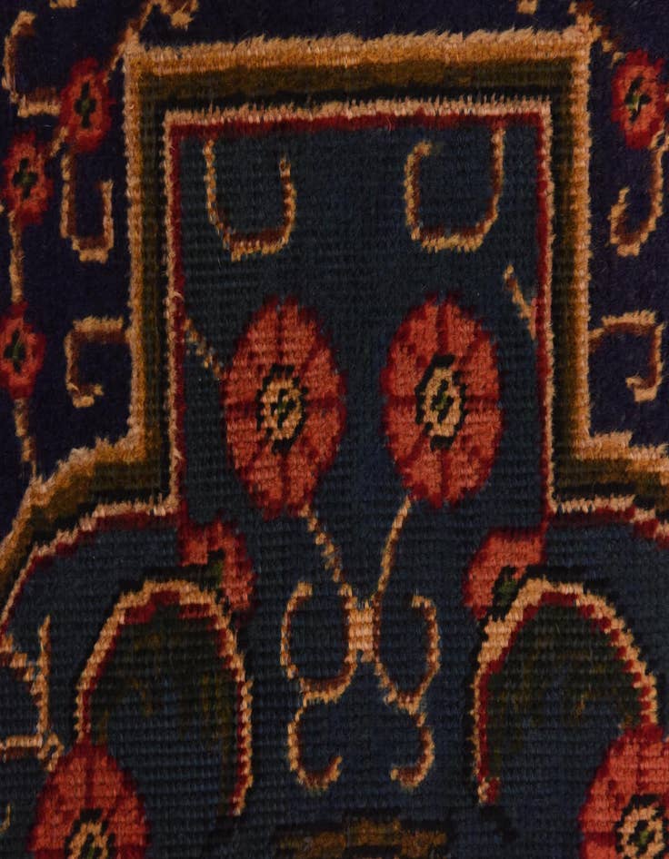 Detail image of 9' 5 x 12' 6 Hand Knotted Tabriz Persian Wool Rug