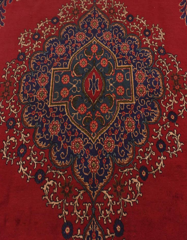 Detail image of 9' 5 x 12' 6 Hand Knotted Tabriz Persian Wool Rug