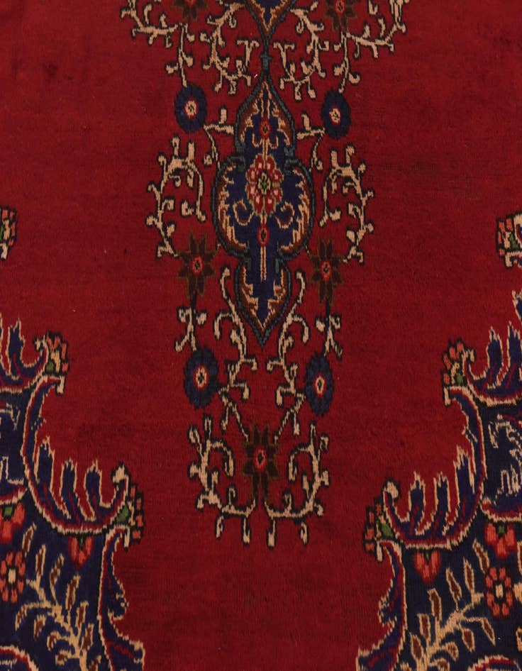 Detail image of 9' 5 x 12' 6 Hand Knotted Tabriz Persian Wool Rug