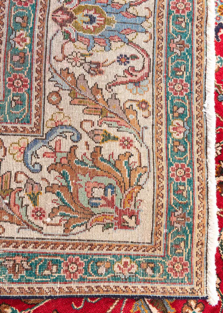 9' 8 x 12' 6 Hand Knotted Tabriz Persian Wool Rug