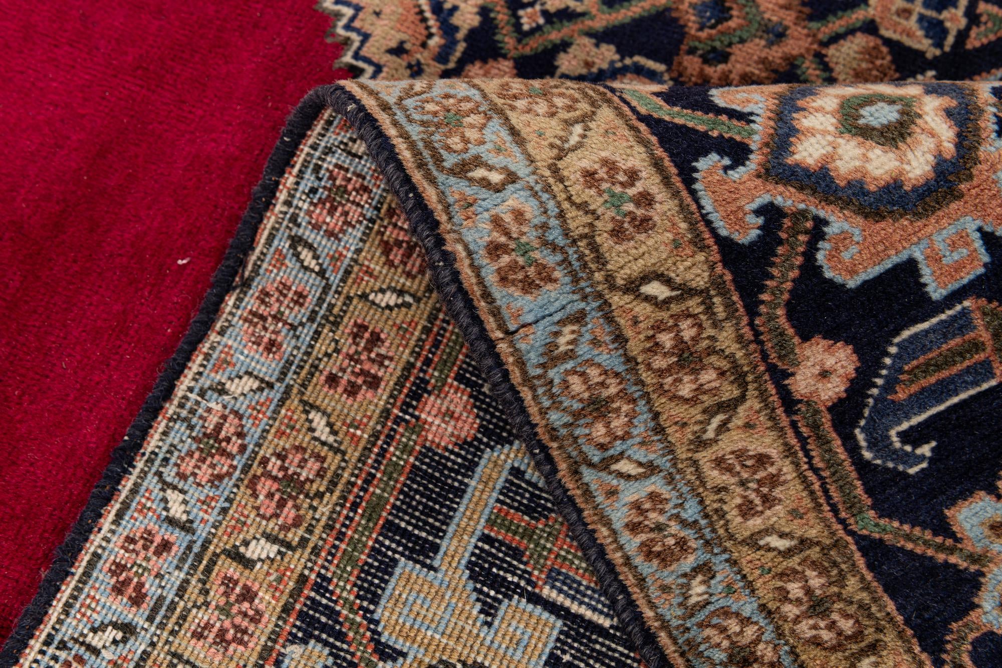 7' 4 x 10' 9 Hand Knotted Tabriz Persian Wool Rug