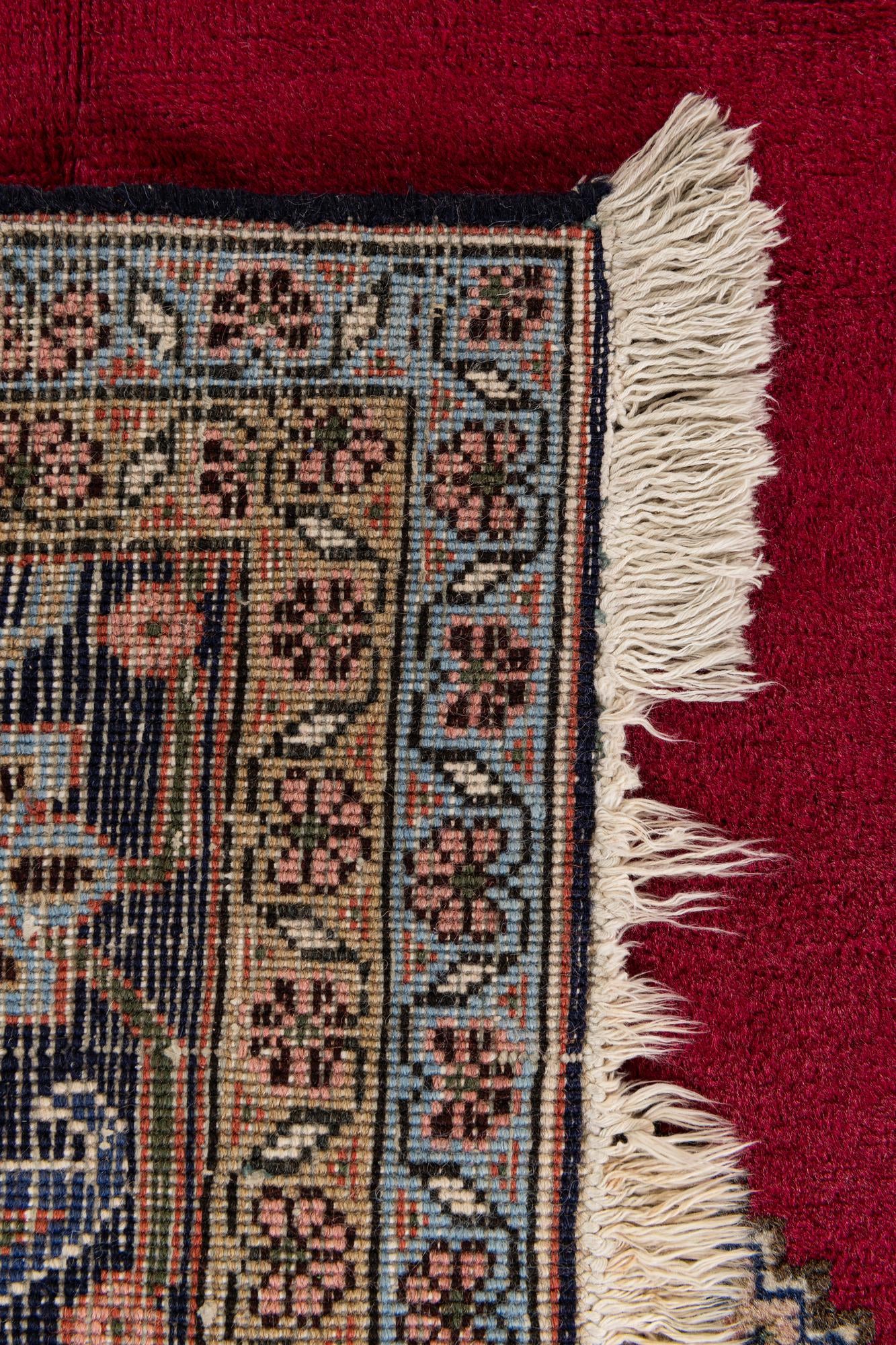 7' 4 x 10' 9 Hand Knotted Tabriz Persian Wool Rug