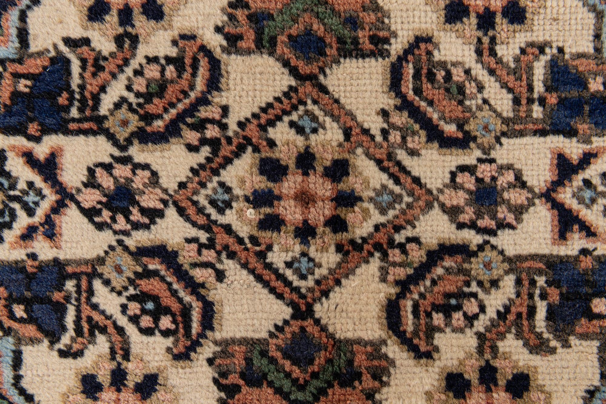 7' 4 x 10' 9 Hand Knotted Tabriz Persian Wool Rug