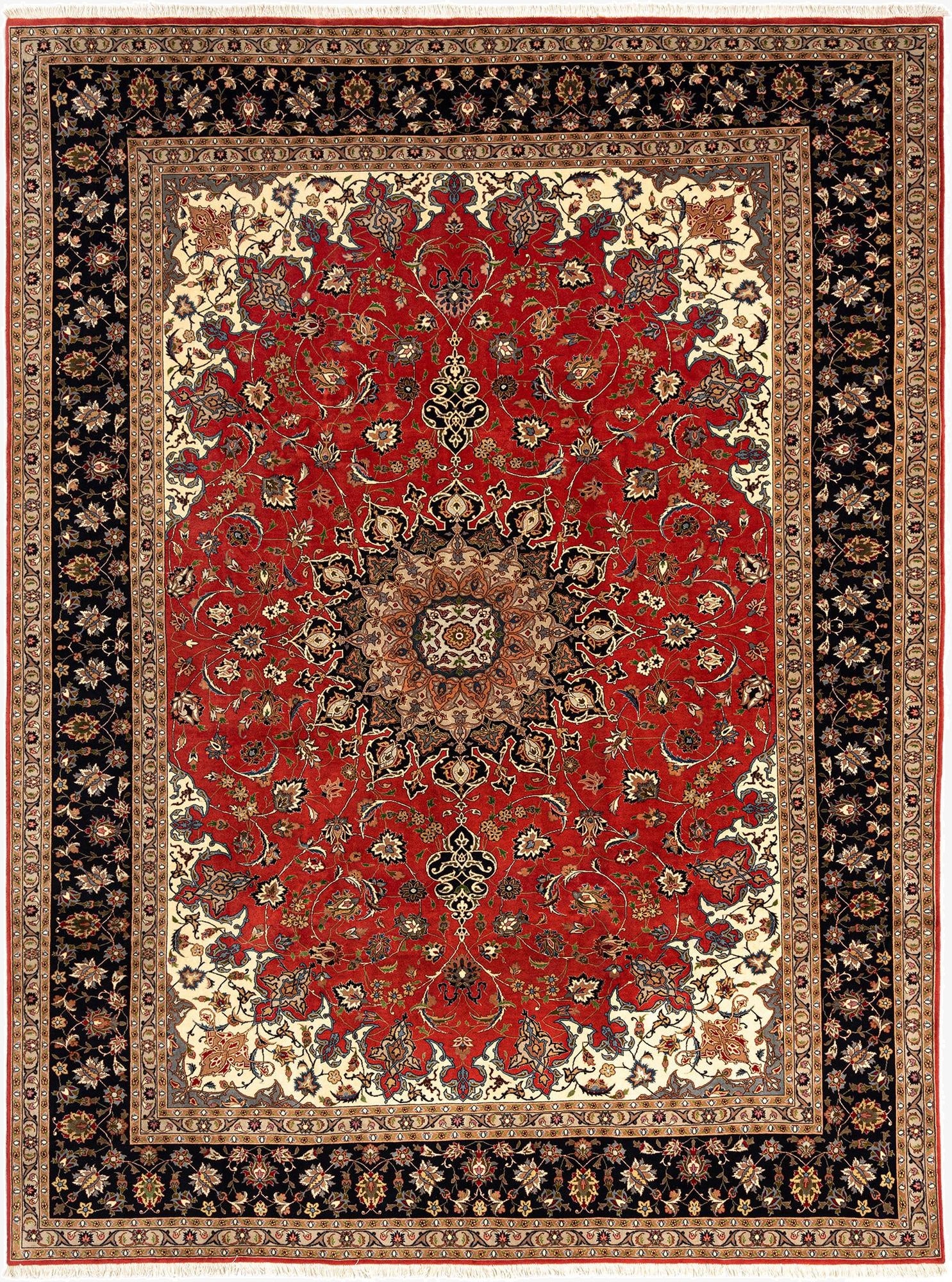 8' 4 x 11' 1 Tabriz Rug