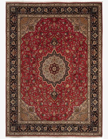 9' 10 x 13' 8 Tabriz Rug